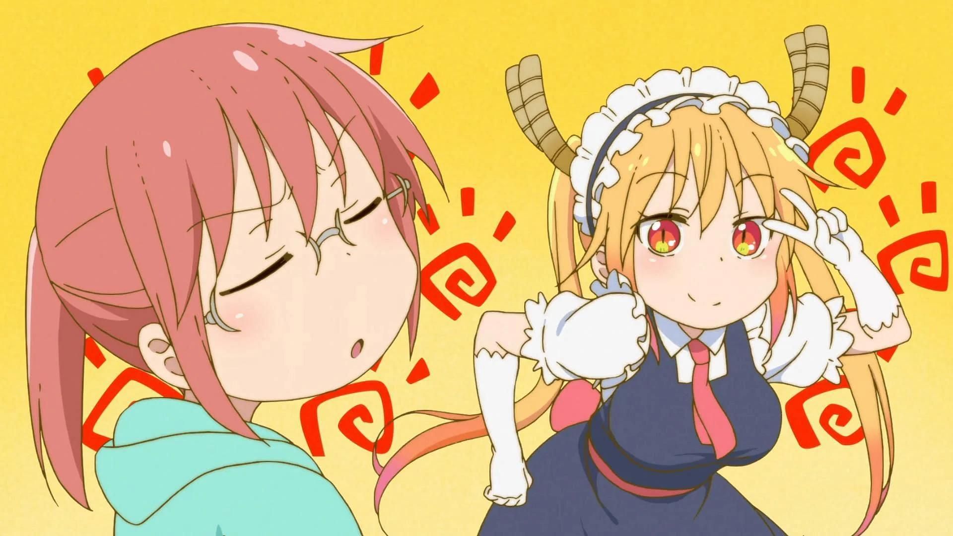 Miss Kobayashi&#039;s Dragon Maid (Image via Kyoto Animation)