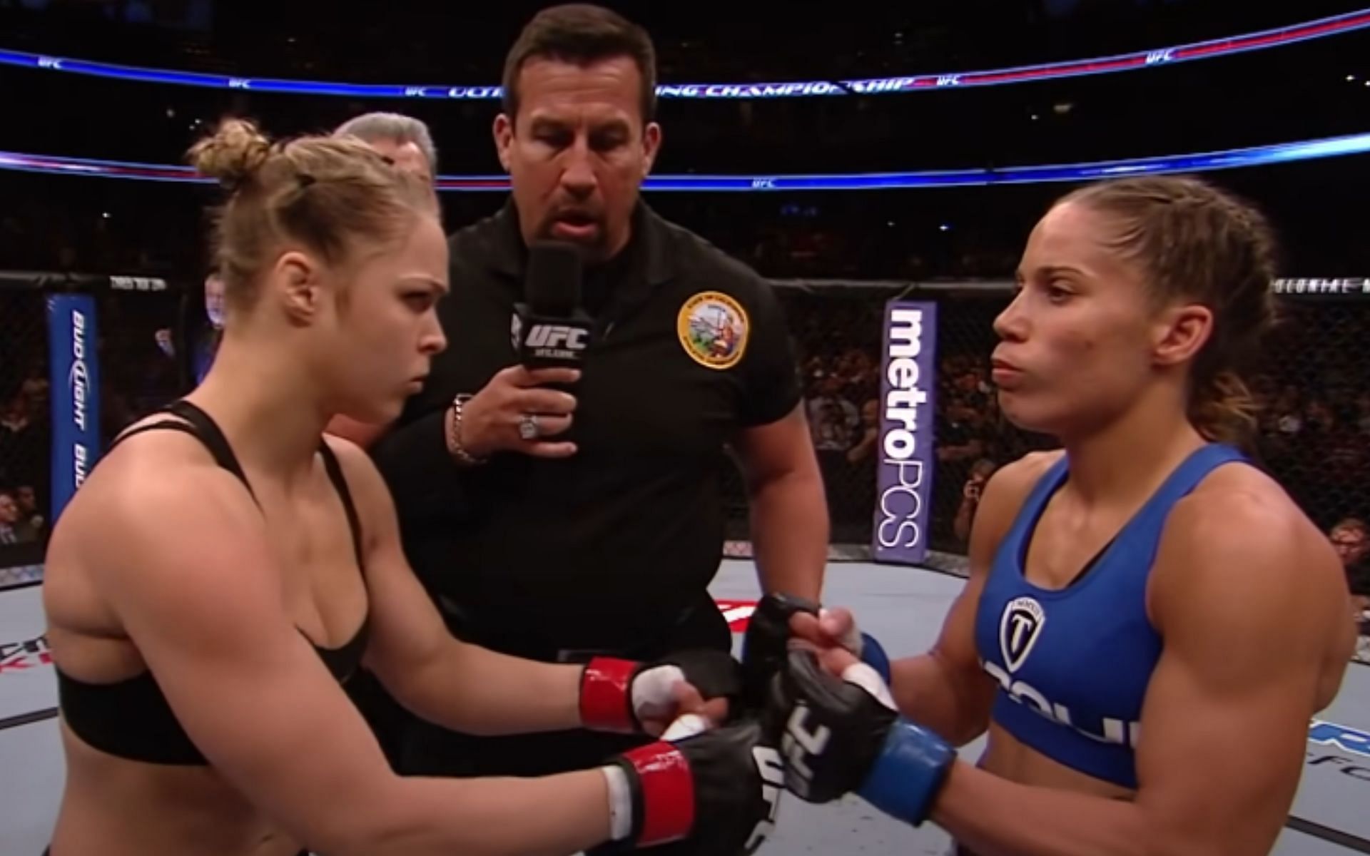 Liz Carmouche reflects on her historic UFC fight against Ronda Rousey [Image courtesy: UFC - YouTube]