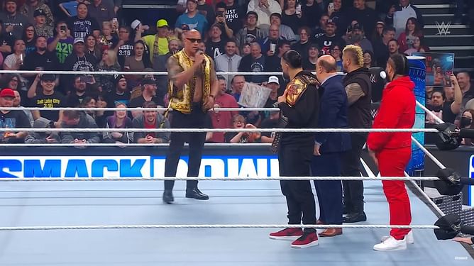 The Rock sends a special gift to WWE stable, and it's not The Bloodline