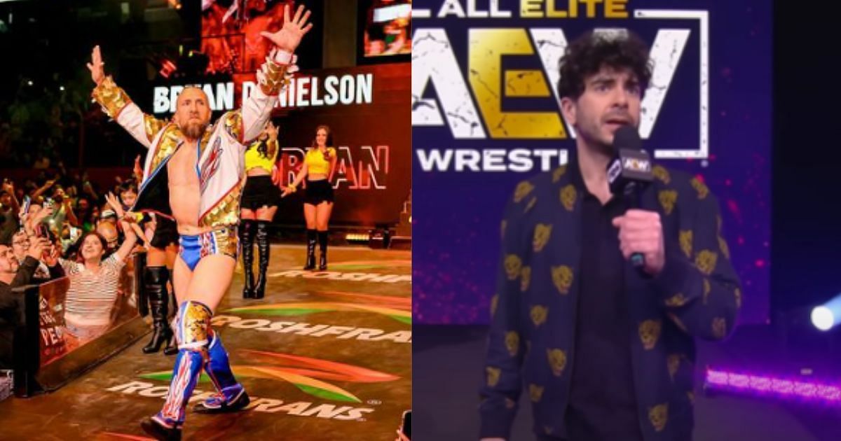 Bryan Danielson (left) and Tony Khan (right) [Images via Bryan