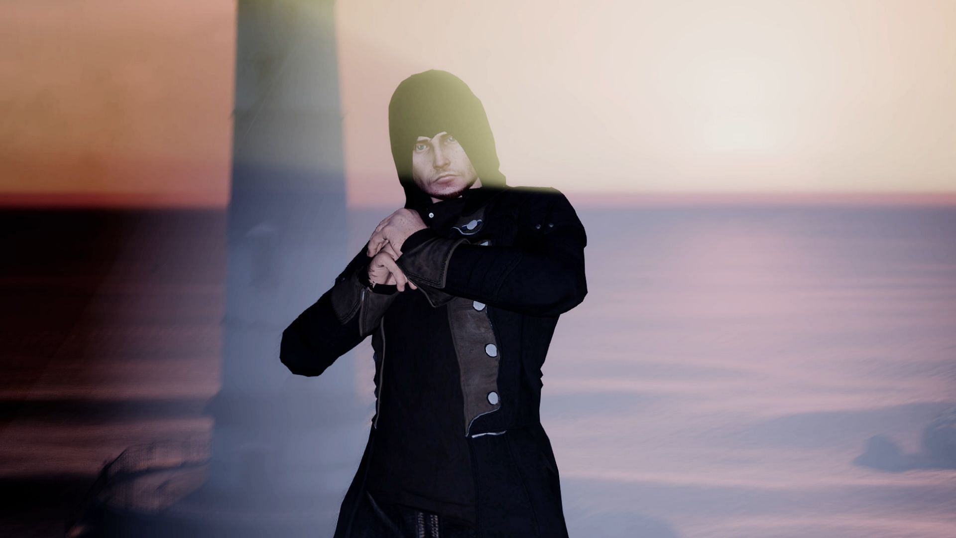 This mod allows you to spawn the Assassin&#039;s Creed jacket in GTA 5. (Image via gta5-mods/Terry Kaffarov)