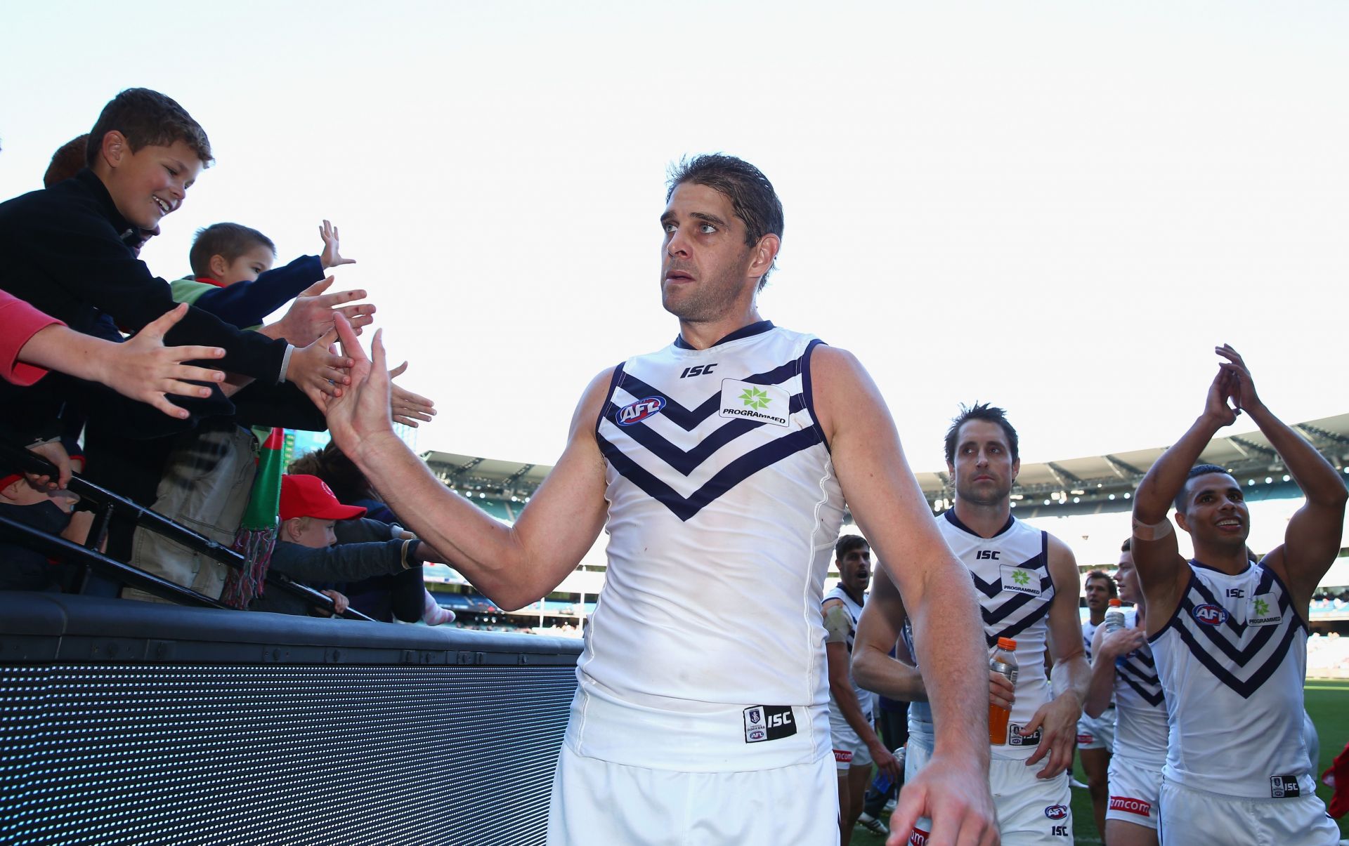 Aaron Sandilands of the Dockers