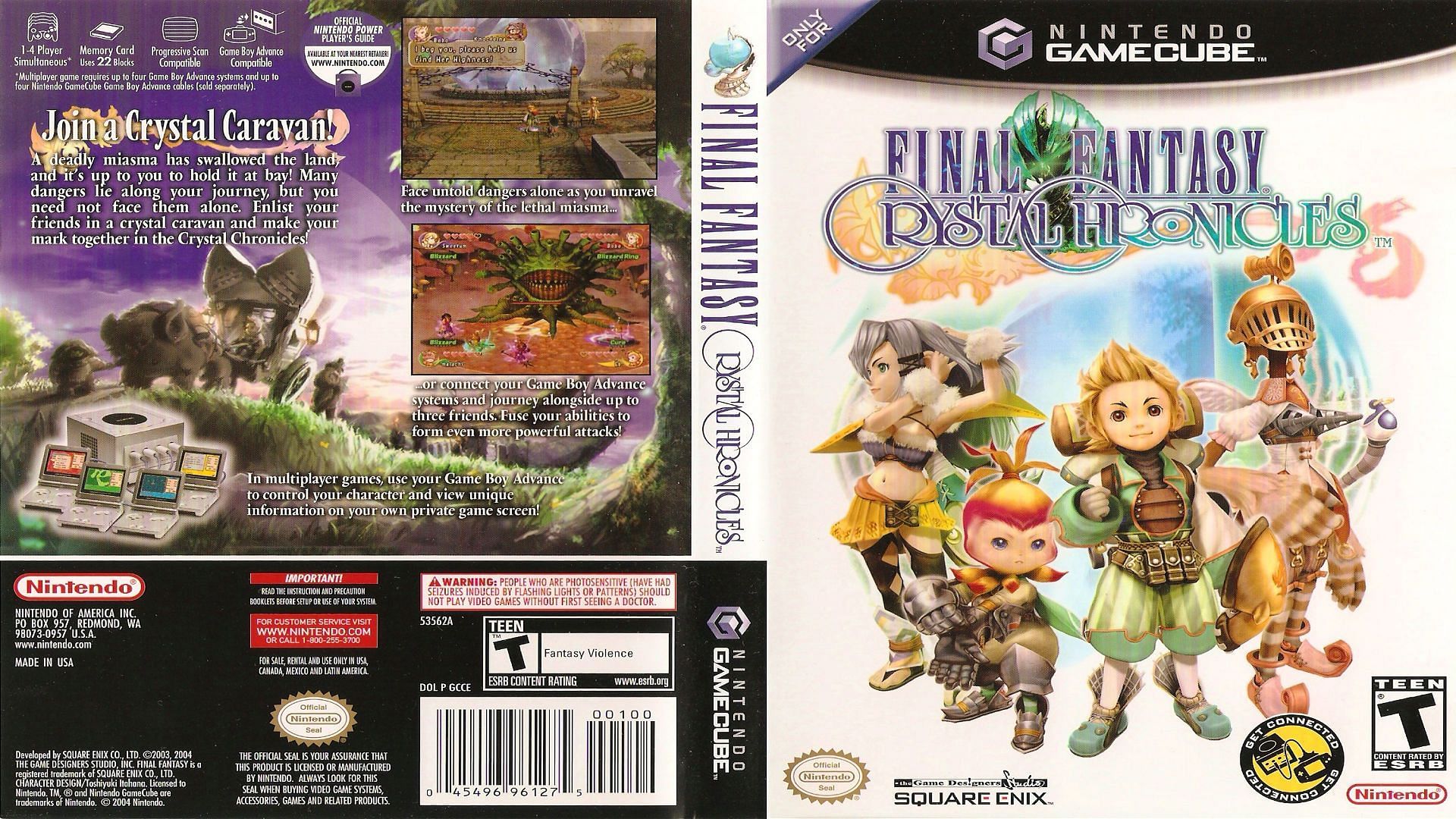 Final Fantasy: Crystal Chronicles struggled because of the GameCube (Image via Square Enix)