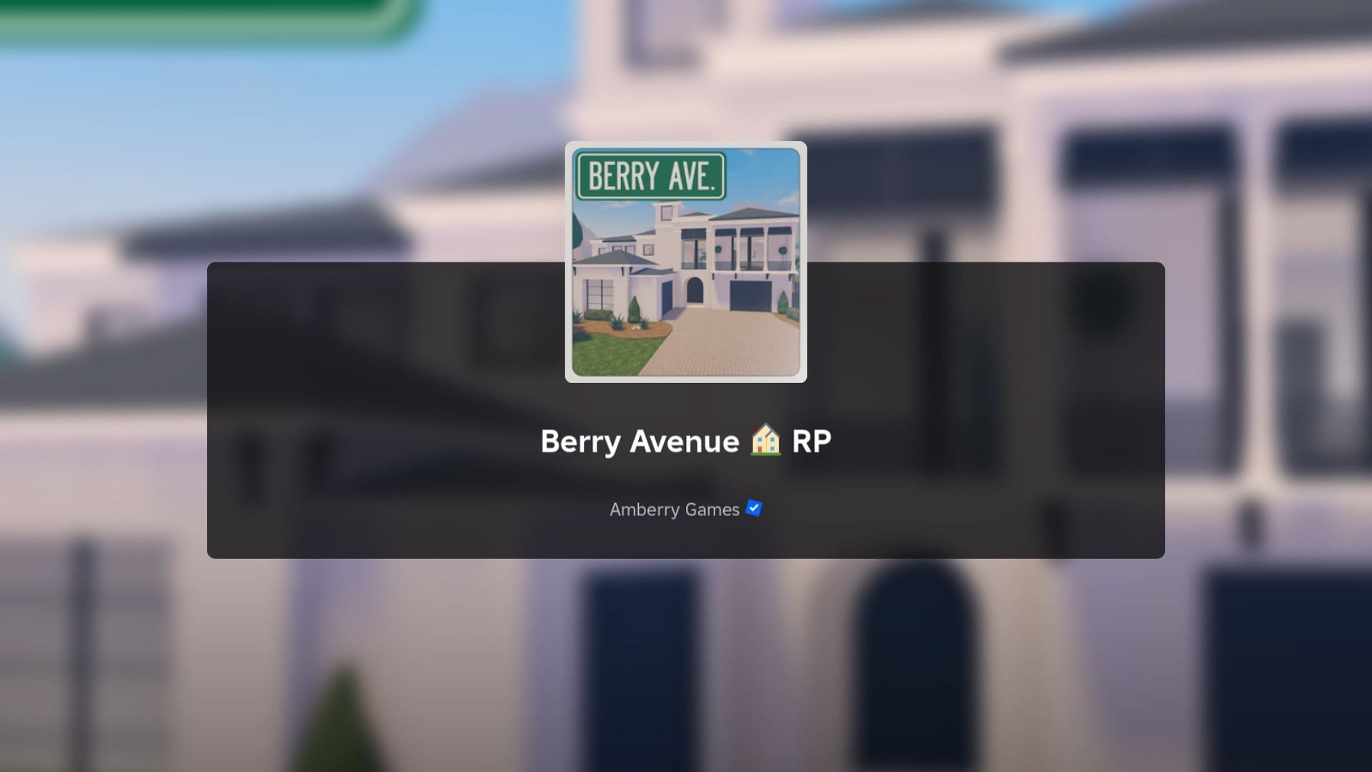 Berry Avenue is an amazing RP game (Image via Roblox || Sportskeeda)