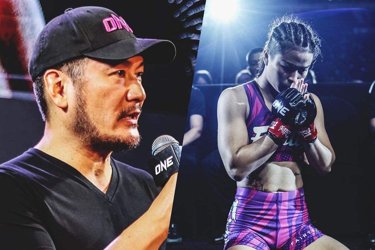 Chatri Sityodtong reveals extent of Stamp&rsquo;s injury that forced her out of ONE 167. -- Photo by ONE Championship
