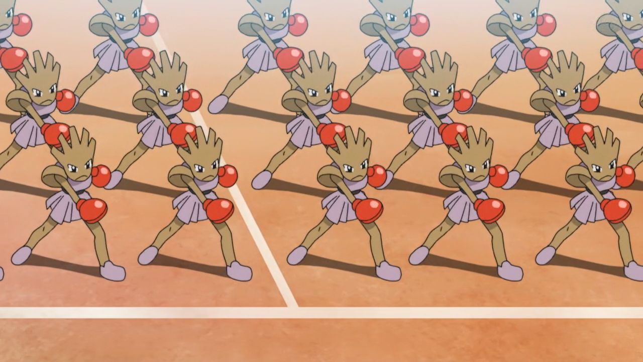 Hitmonchan offers more balanced stats and a much better movepool (Image via The Pokemon Company)