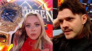Liv Morgan sends a message after becoming champion due to Dominik Mysterio's botched interference