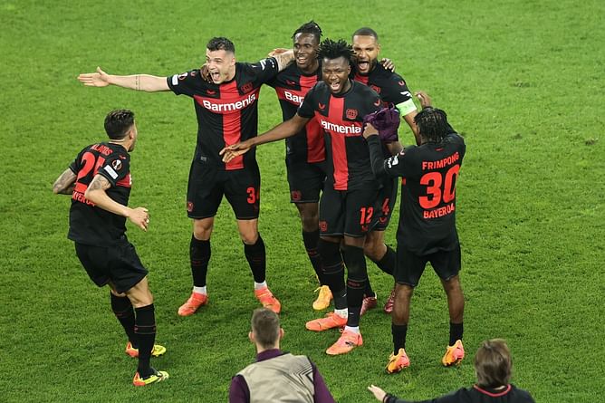 Bayer Leverkusen script history in dramatic late draw against Roma
