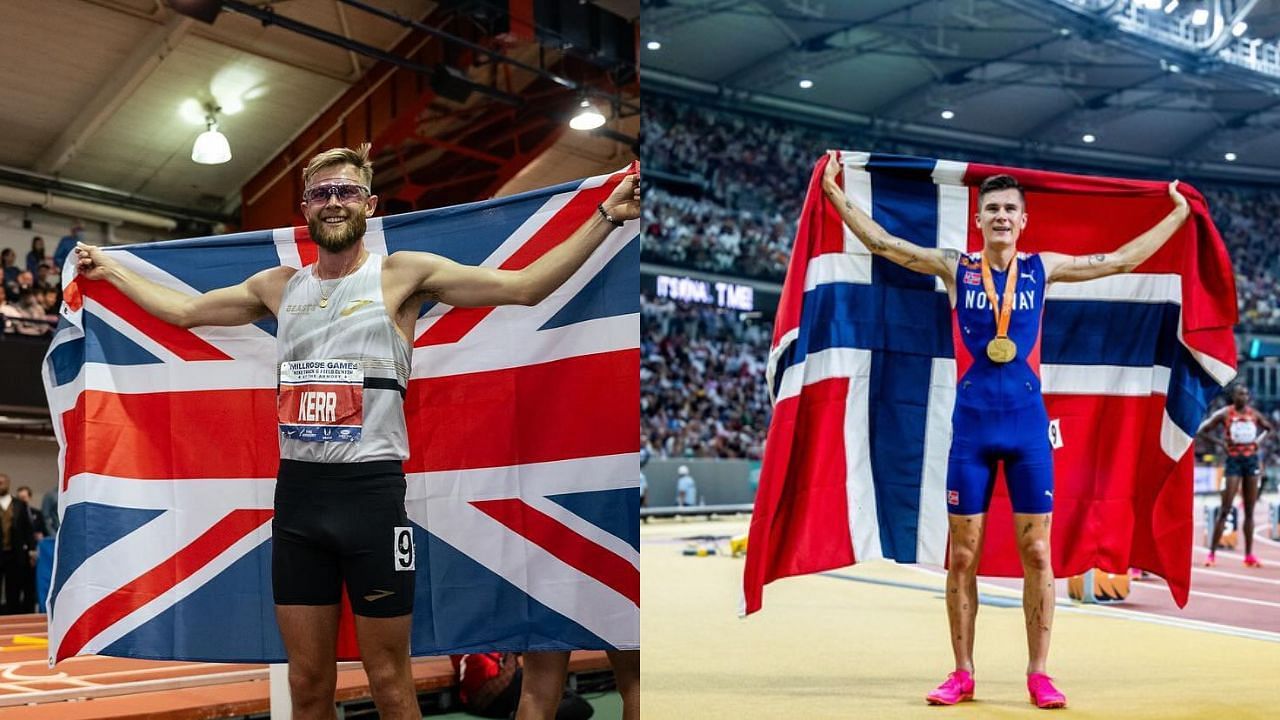 Josh Kerr and Jakob Ingebrigtsen (Photo: Kerr Instagram; Ingebrigtsen Instagram)