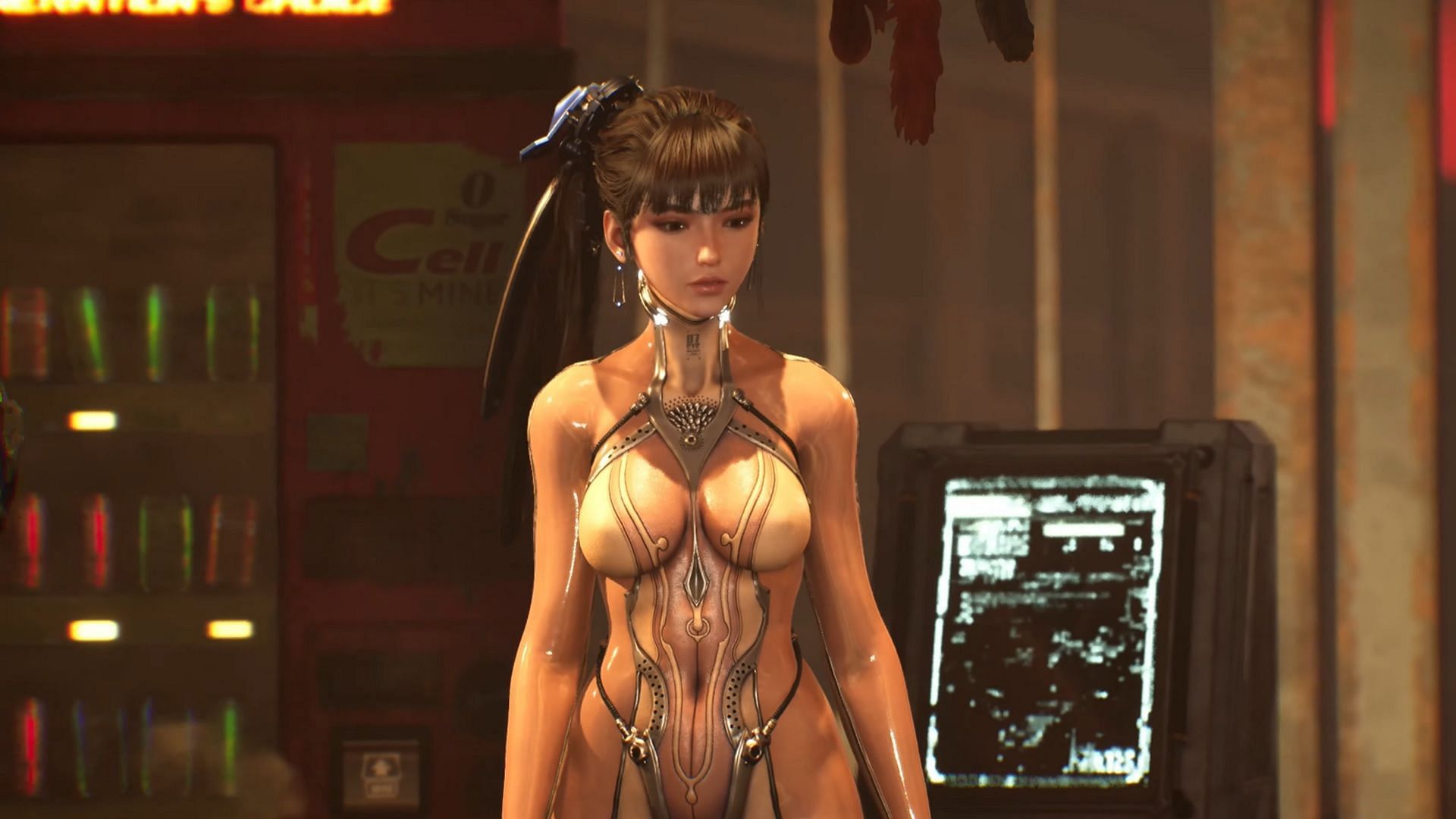 Protagonist Eve in a still from Stellar Blade gameplay (Image via Sony Interactive Entertainment)