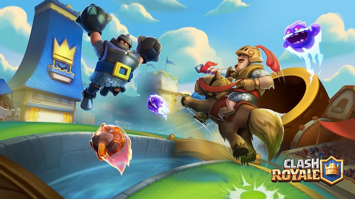 Mega Knight in Clash Royale (Image via Supercell)