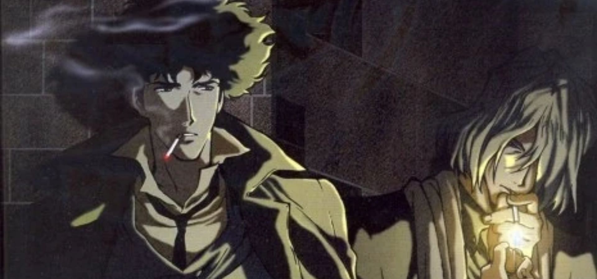 One of the famous worst rivalries in anime, Spike Spiegel and Vicious (Image via Tomorrow Studios)