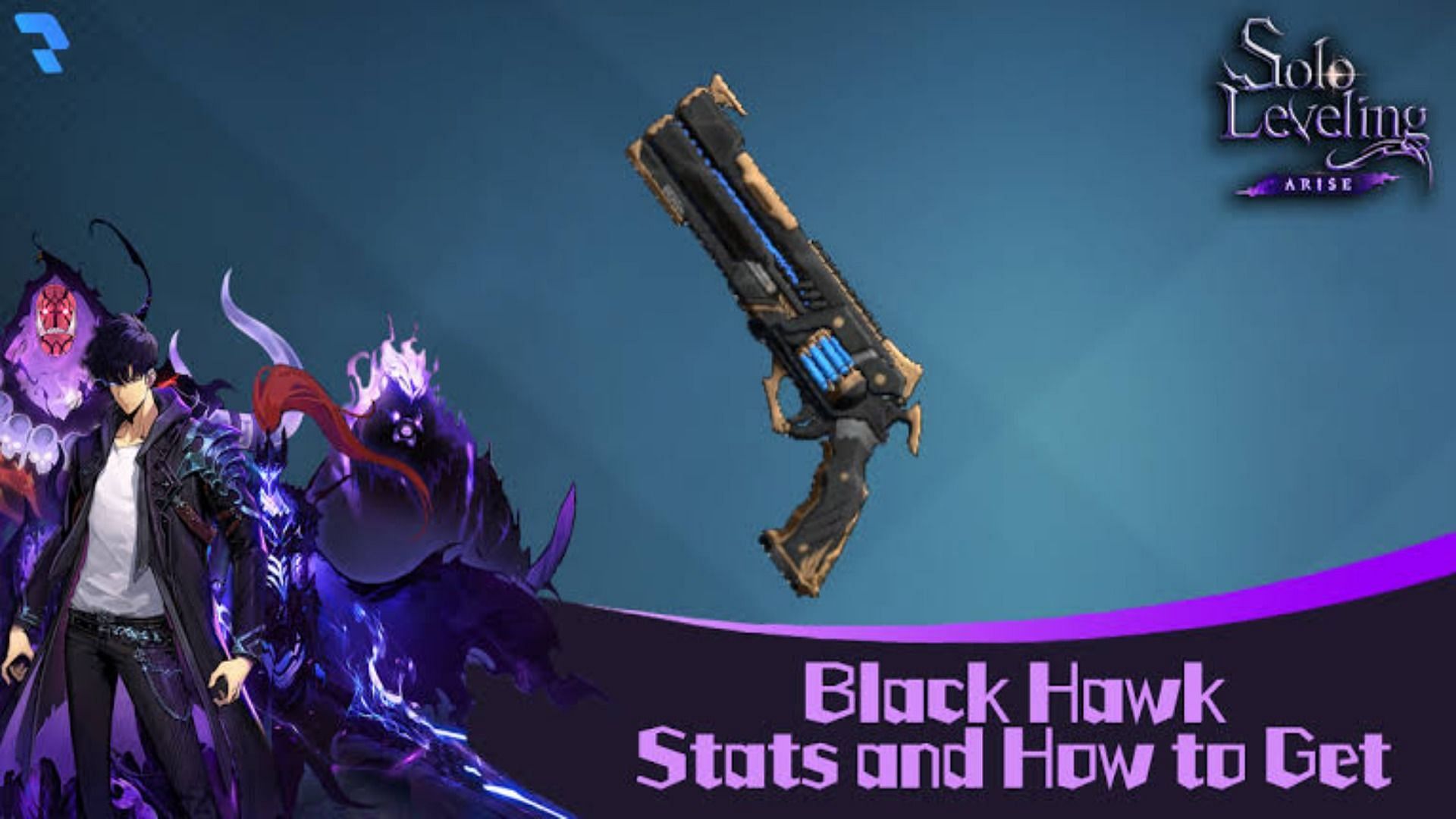 Black Hawk is among the best Dark element weapons for beginners (Image via Netmarble)