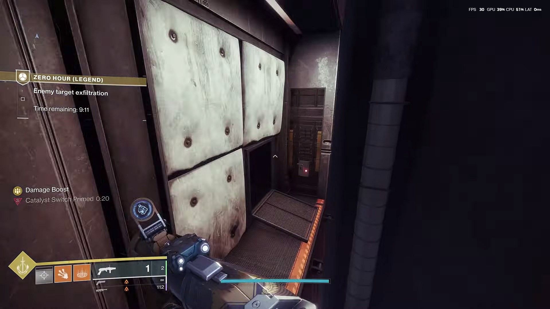 Opened vent at the end of the jumping puzzle (Image via Esoterickk) 