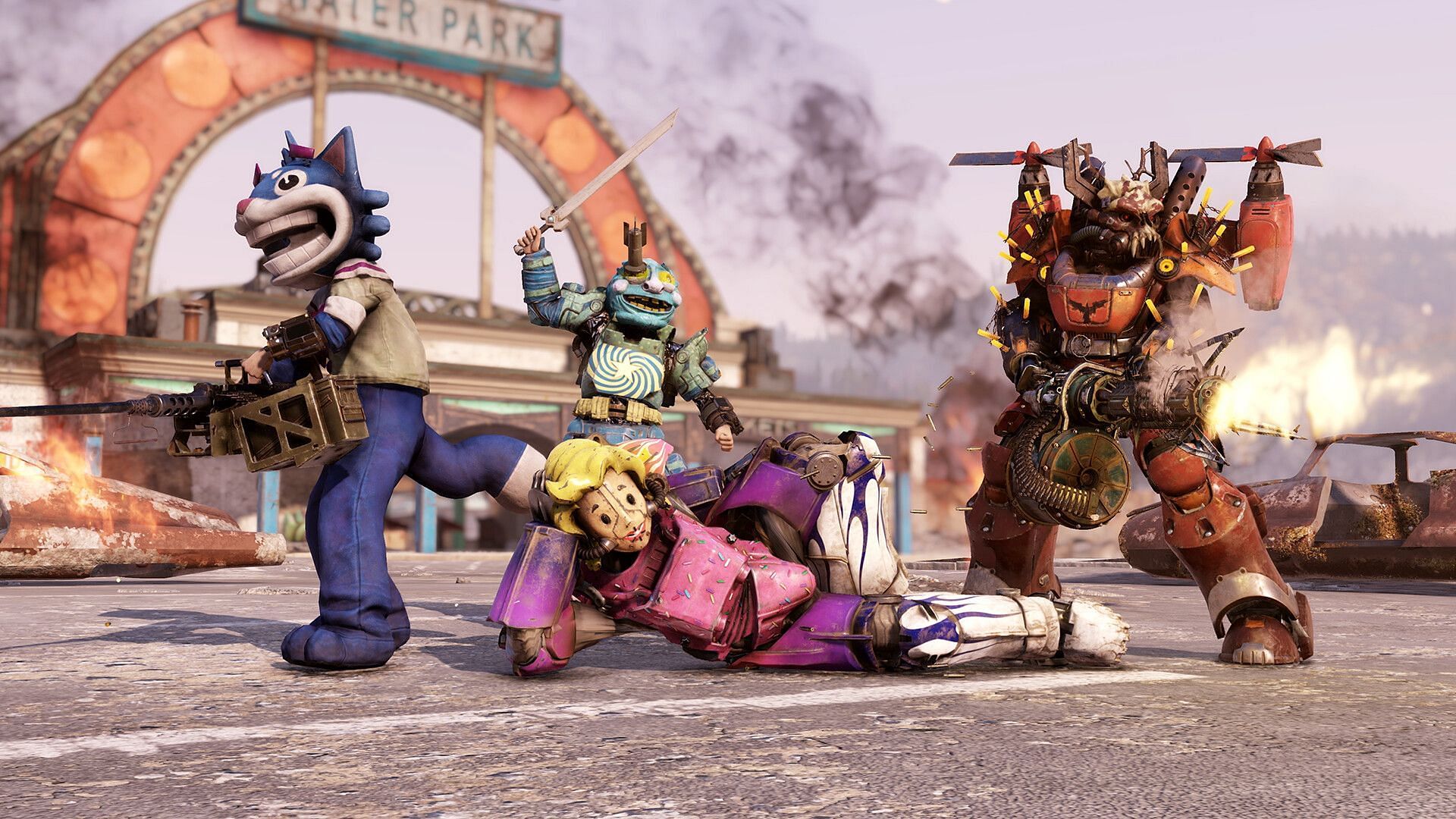 Squad up or go solo in Fallout 76 (Image via Bethesda)