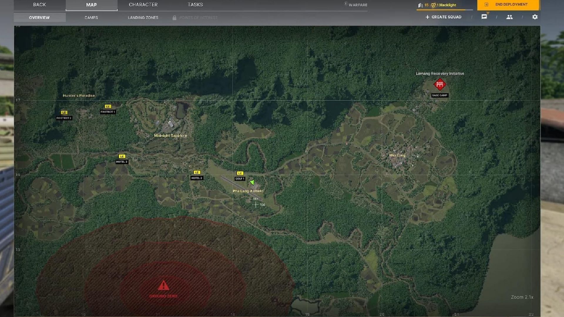 Manifest Destiny task map location (Image via Madfinger Games)