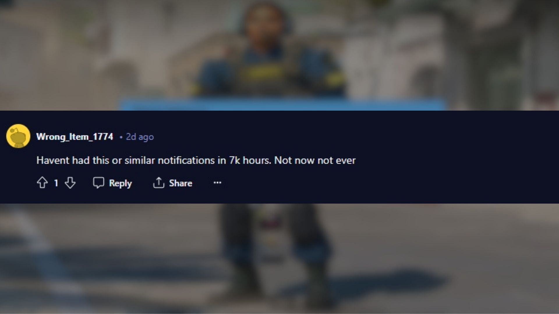 A fan hasn&#039;t seen a notification in 7k hours of gameplay (Image via Reddit/u/Wrong_Item_1774) took kindly Fans on how cheaters are still getting away with it (Image via Reddit/u/epirot and u/eoekas)