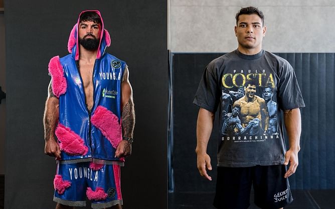 Mike Perry reacts to Paulo Costa having a laugh at the list of most handsome fighters generated by AI: "BLFE right here"