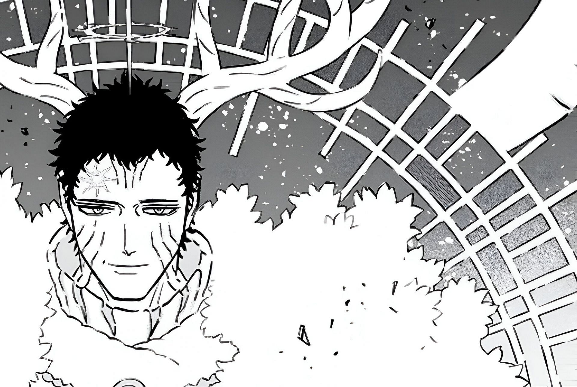 Lucius Zogratis as seen in the manga (Image via Shueisha)