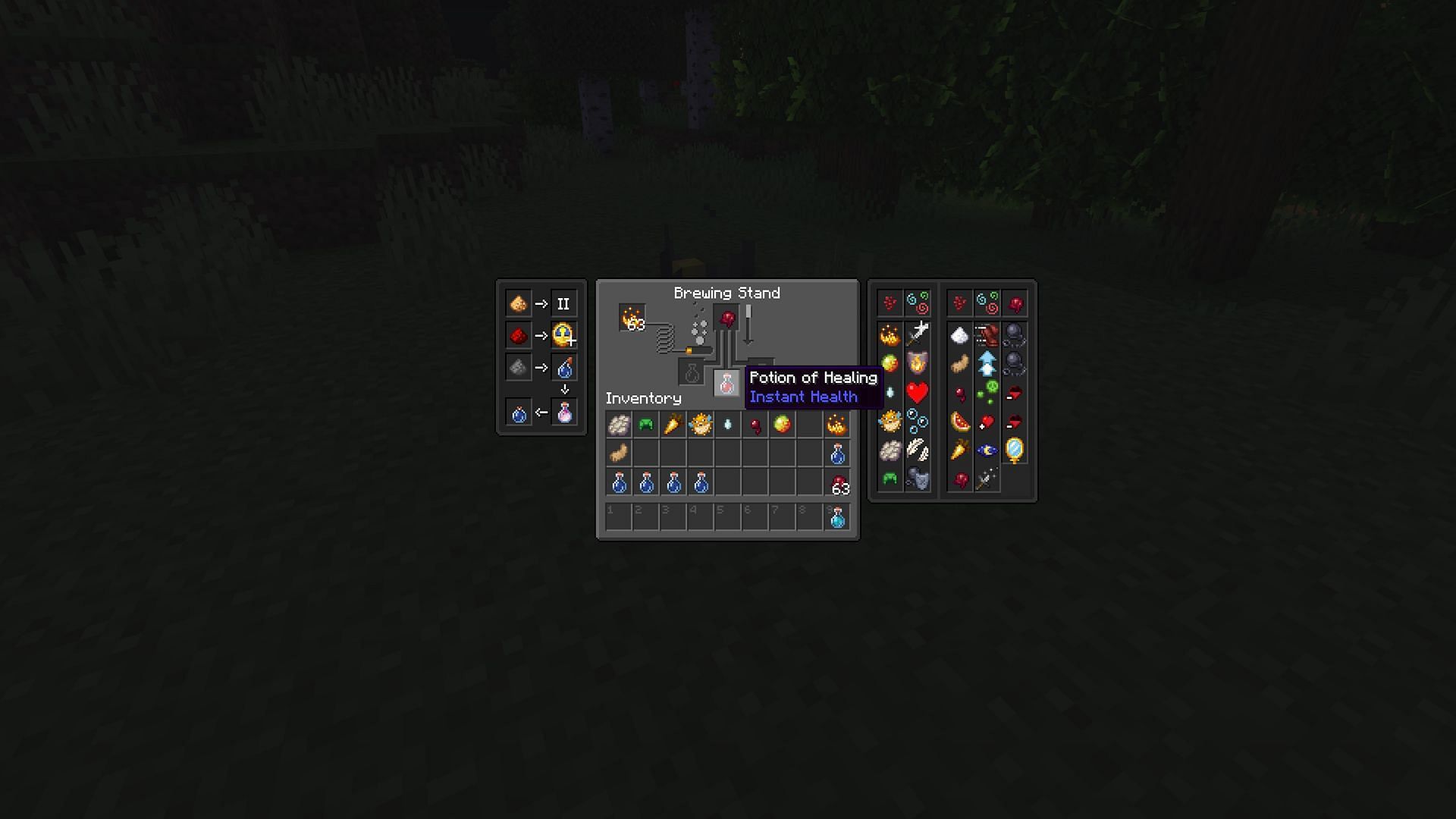 Potions of harming are the most lethal potion type (Image via Mojang)