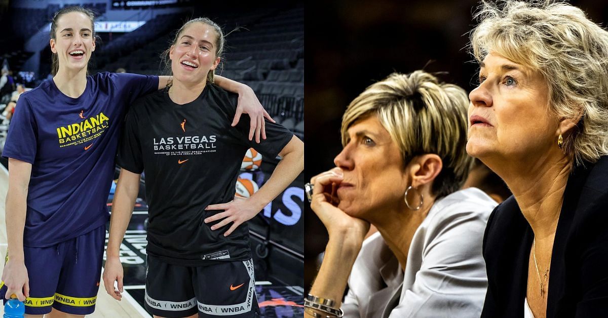 IN PHOTOS: Caitlin Clark and Kate Martin&rsquo;s former Iowa coaches attaend their first WNBA matchup against each other