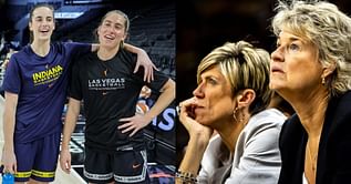 IN PHOTOS: Caitlin Clark and Kate Martin’s former Iowa coaches attend their first WNBA matchup against each other
