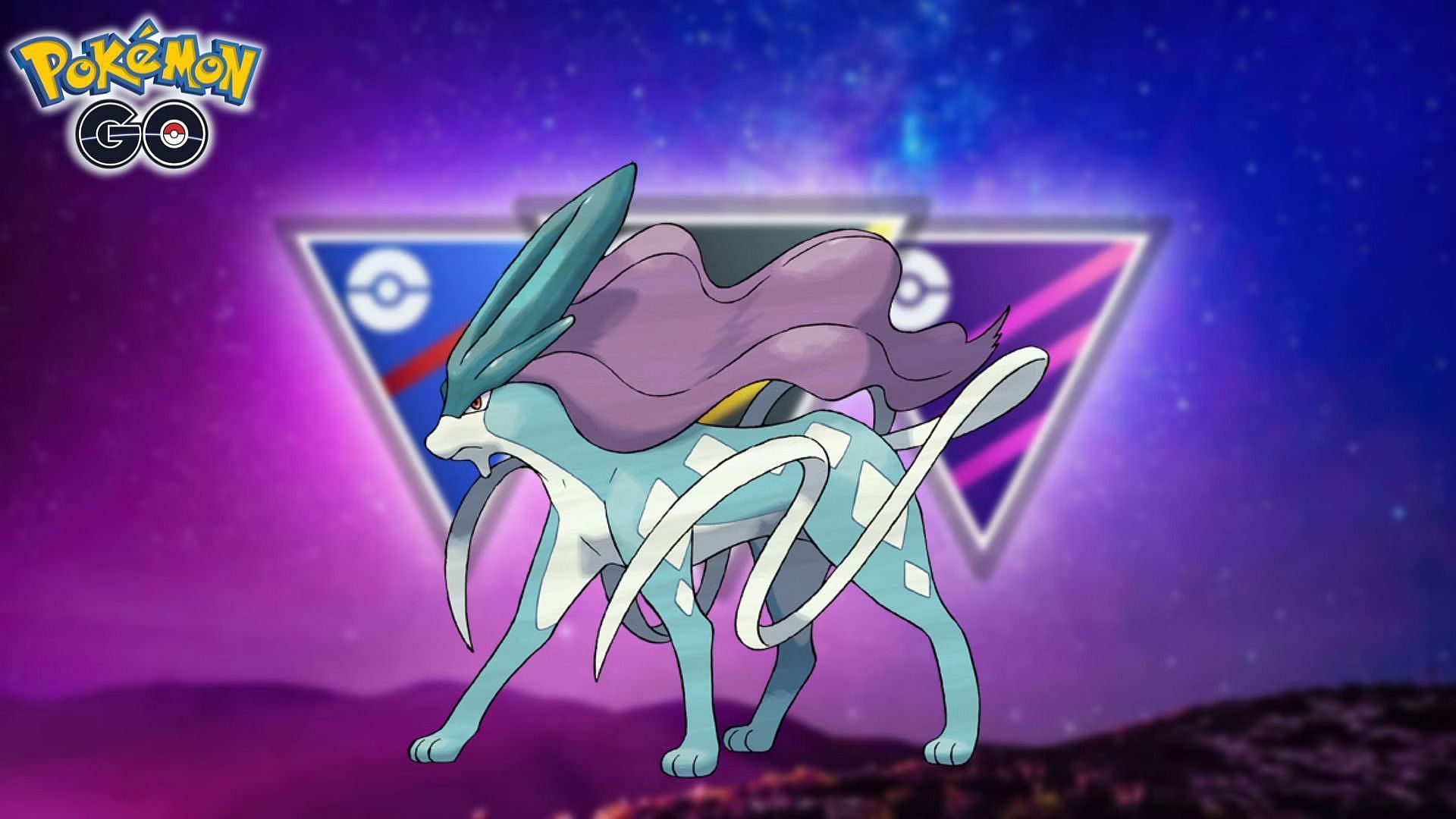 Suicune in Pokemon GO (Image via The Pokemon Company)