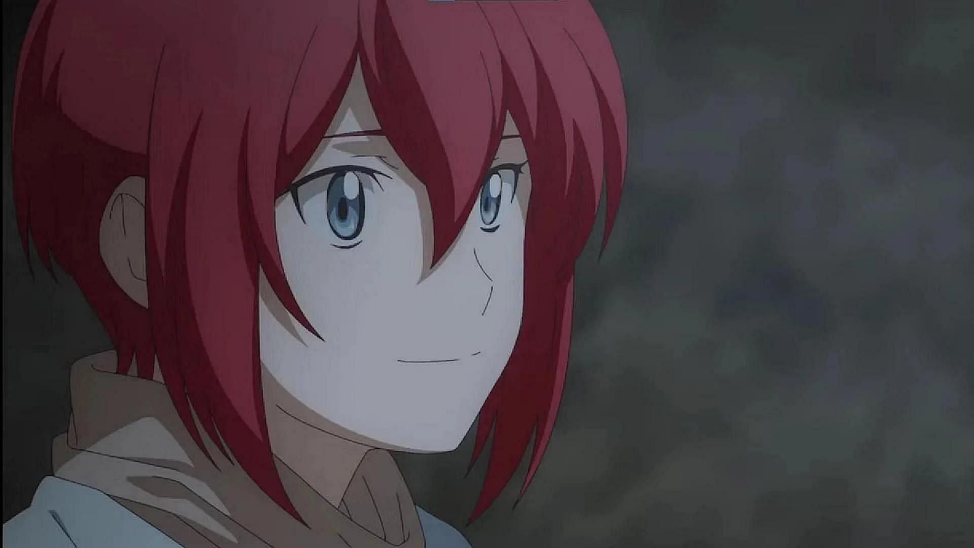 Redhead as shown in the anime (Image vai Studio Deen)