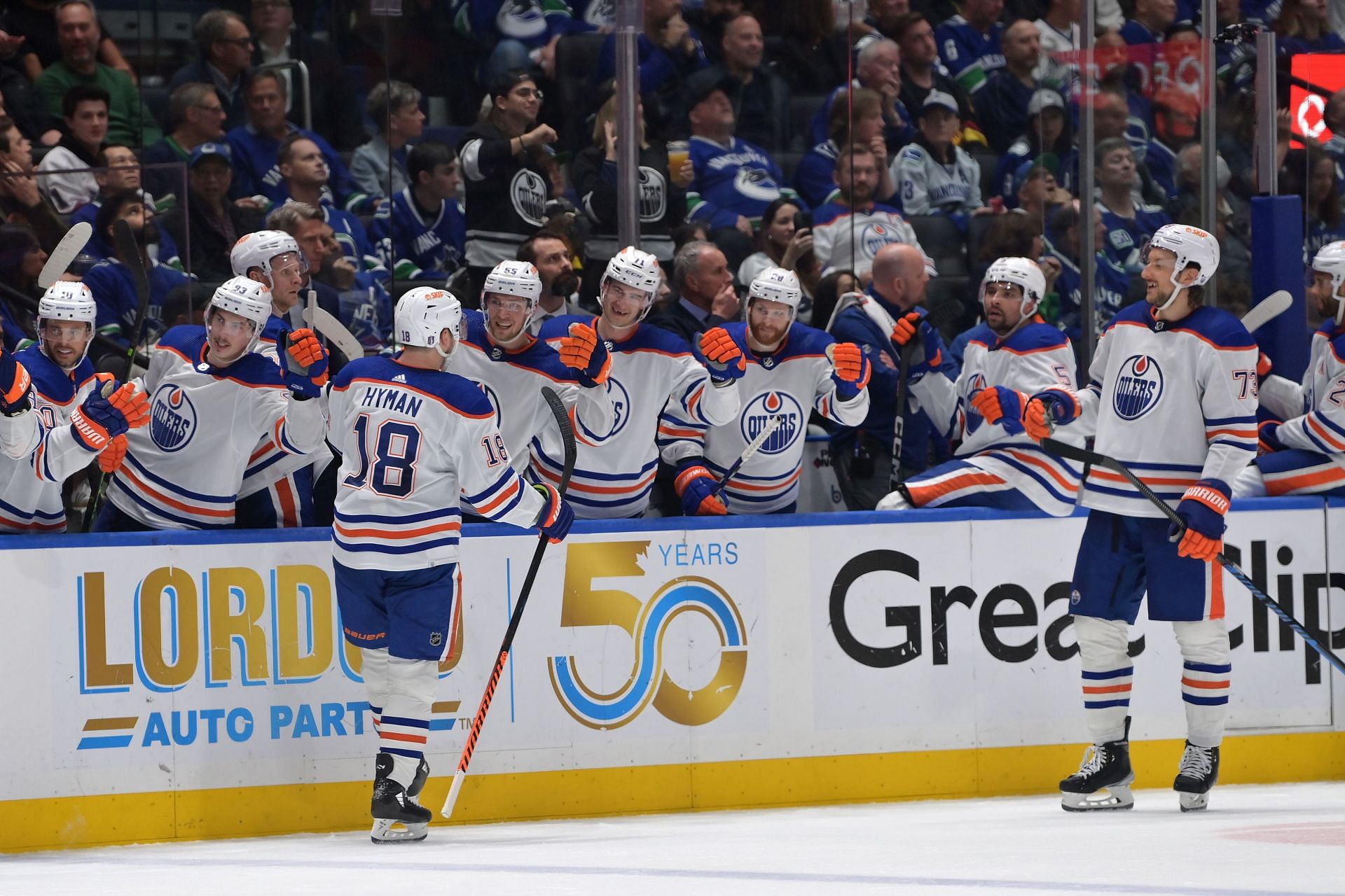 Edmonton Oilers v Vancouver Canucks - Game One