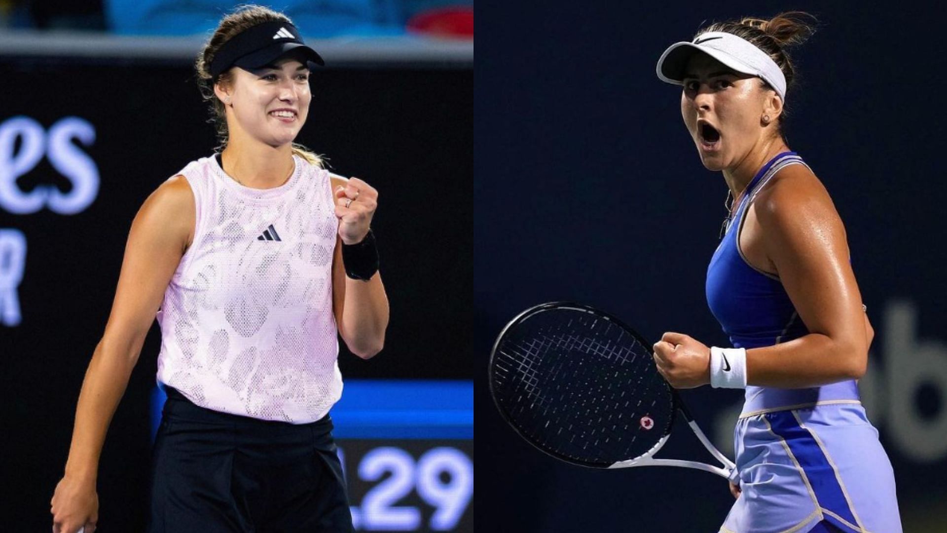 Bianca Andreescu vs Anna Kalinskaya, 2024 French Open R1 (Picture: Bianca Andreescu vs Anna Kalinskaya Instagram)