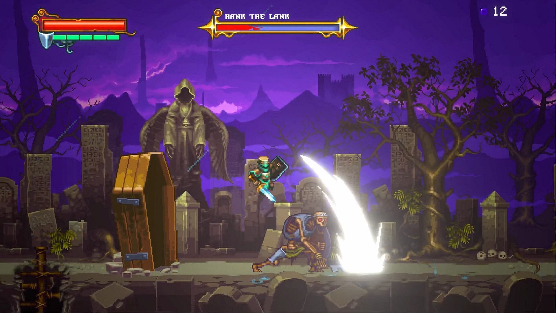 Trophy Knight is the Metroidvania we are looking forward to (image via Steam)