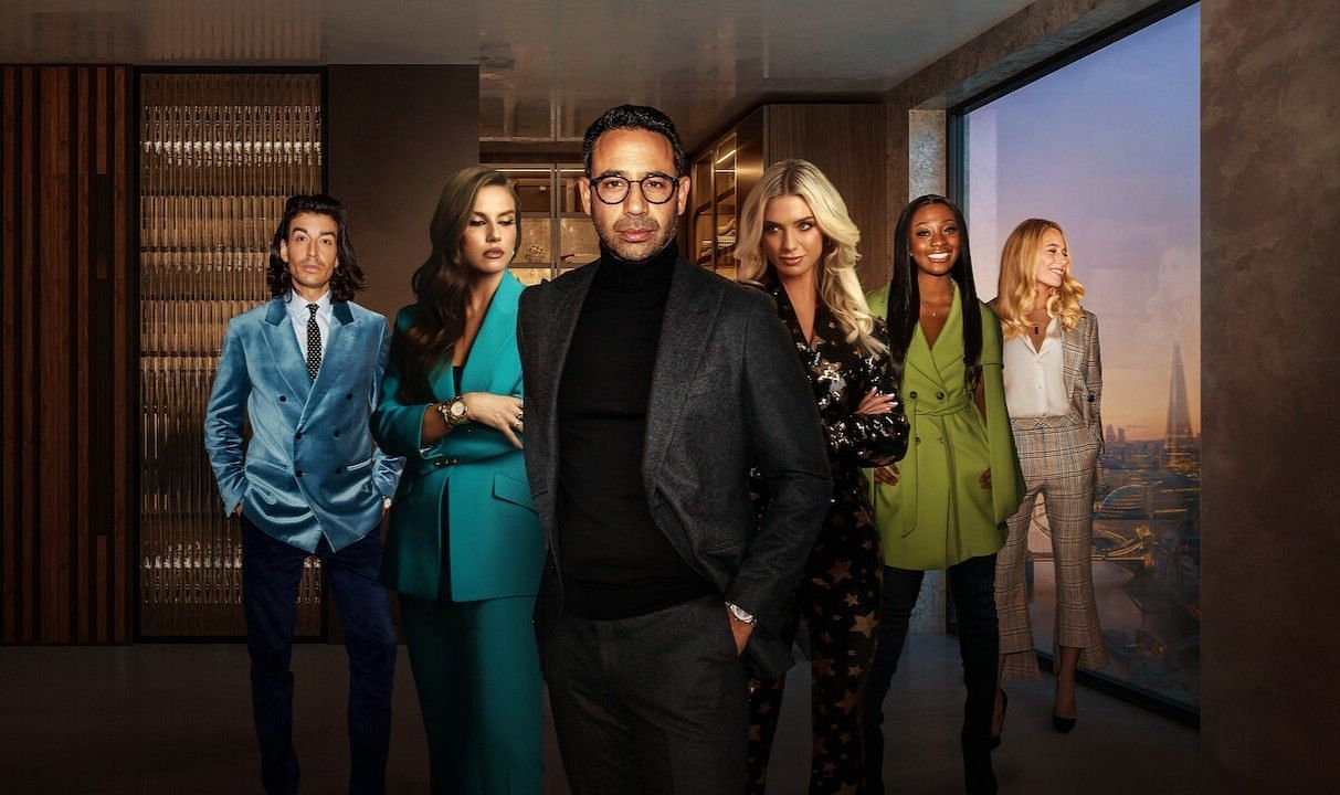 The cast of Buying London season 1 (Image via Netflix)