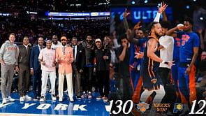 "Yelling and screaming" - Jalen Brunson shouts out Knicks legends for hyping Madison Square amid heated semifinals