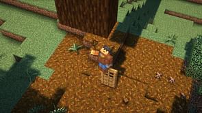 "So that's what the third door is for": Minecraft player shares fast way to cut tall trees