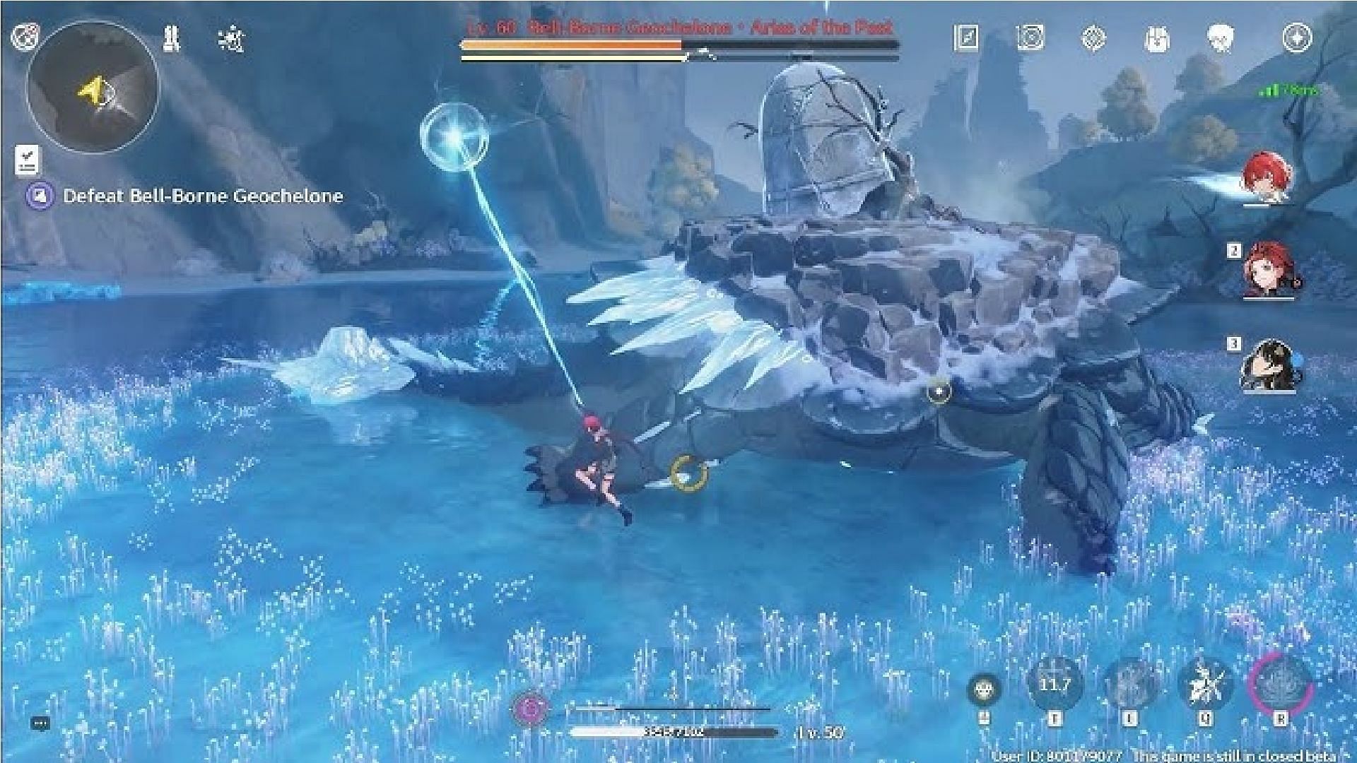 You can kill monsters and farm rewards by playing with your friends in Wuthering Waves (Image via Kuro Games)