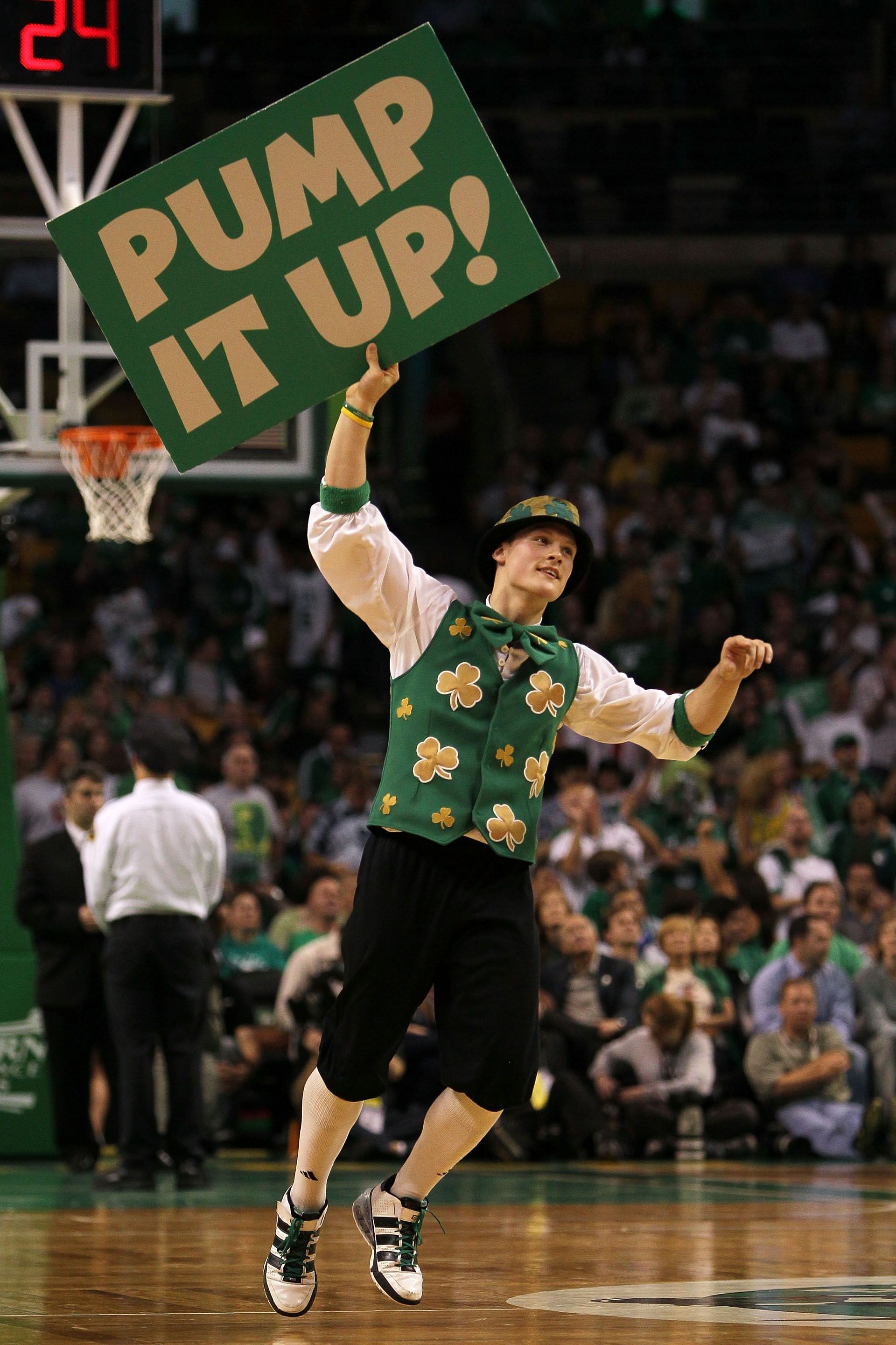 Boston Celtics Mascot - Lucky the Leprechaun