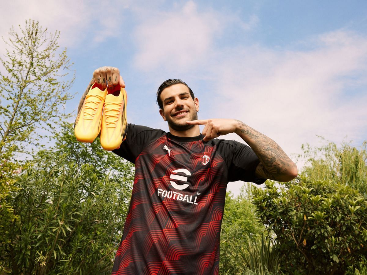 Theo Hernandez joined Puma Fam 