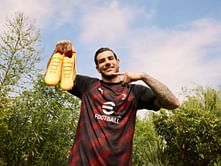 AC Milan player Theo Hernández signs a deal with Puma