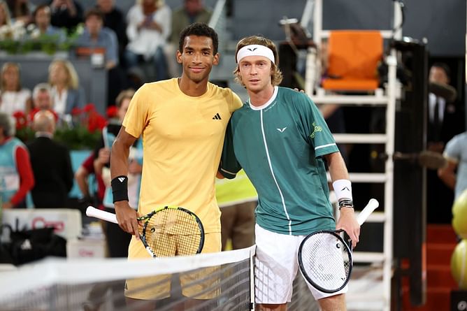 Madrid Open prize money breakdown: How much did 2024 winner Andrey Rublev and runner-up Felix Auger-Aliassime earn?