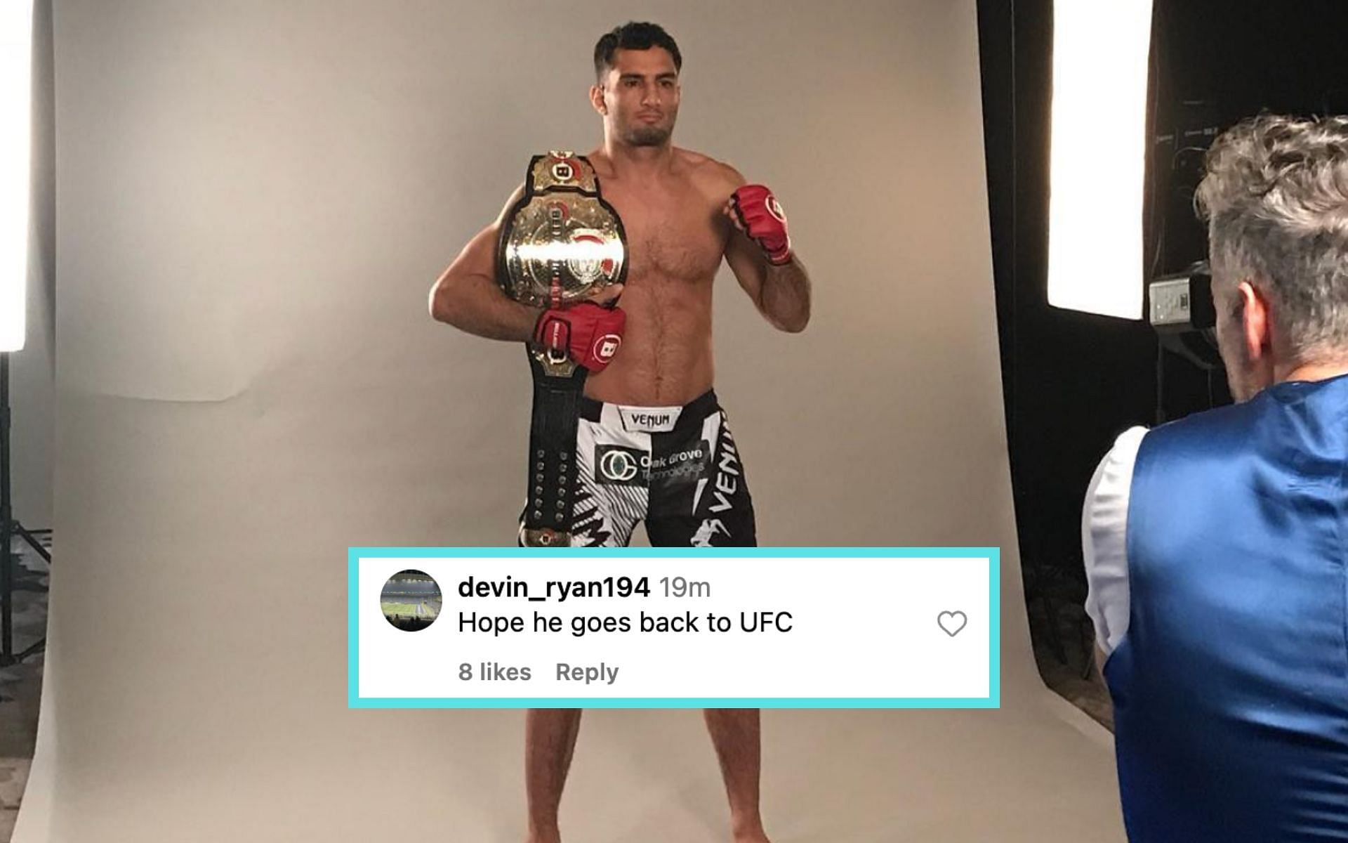 Former Bellator champion Gegard Mousasi (pictured) has been released by the PFL [Photo Courtesy @mousasi on Instagram]