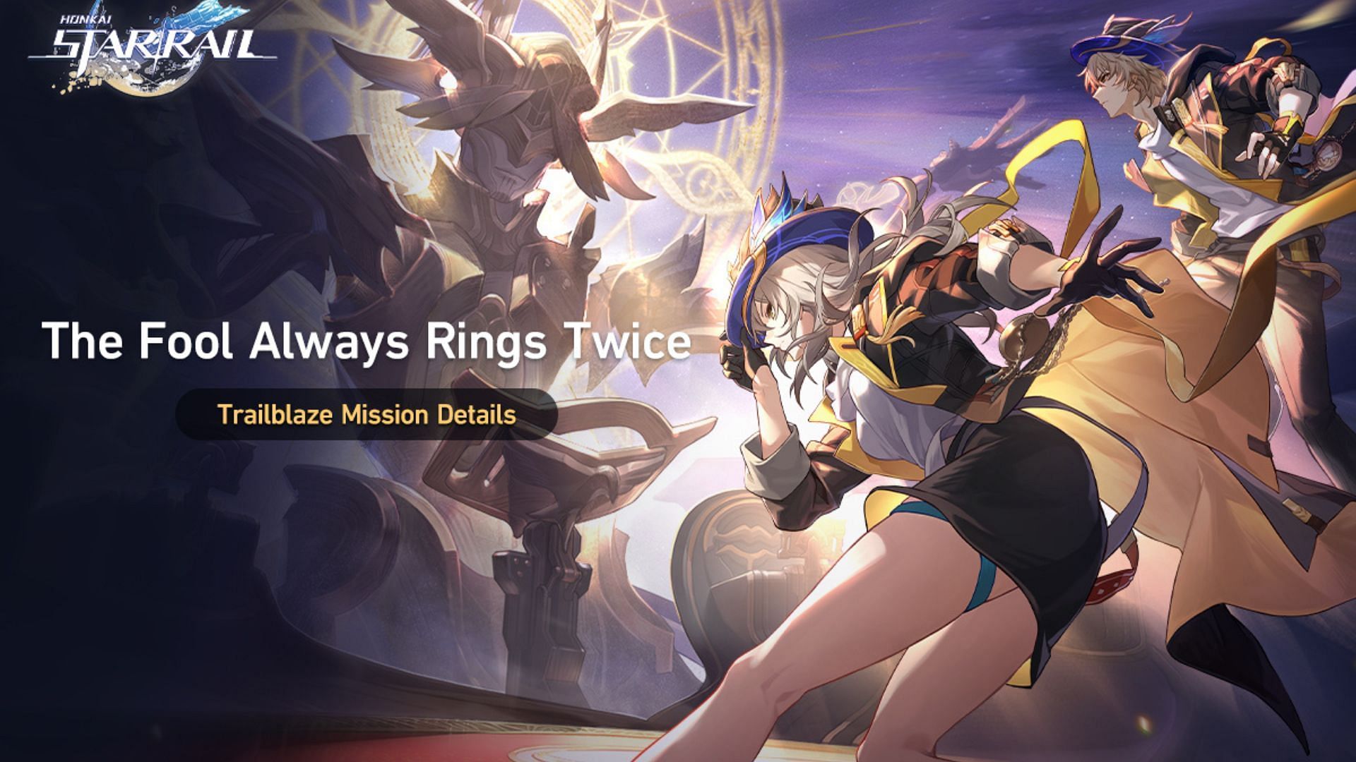 Honkai Star Rail 2.2 Trailblaze Mission &quot;The Fool Always Rings Twice&quot; (Image via HoYoverse)