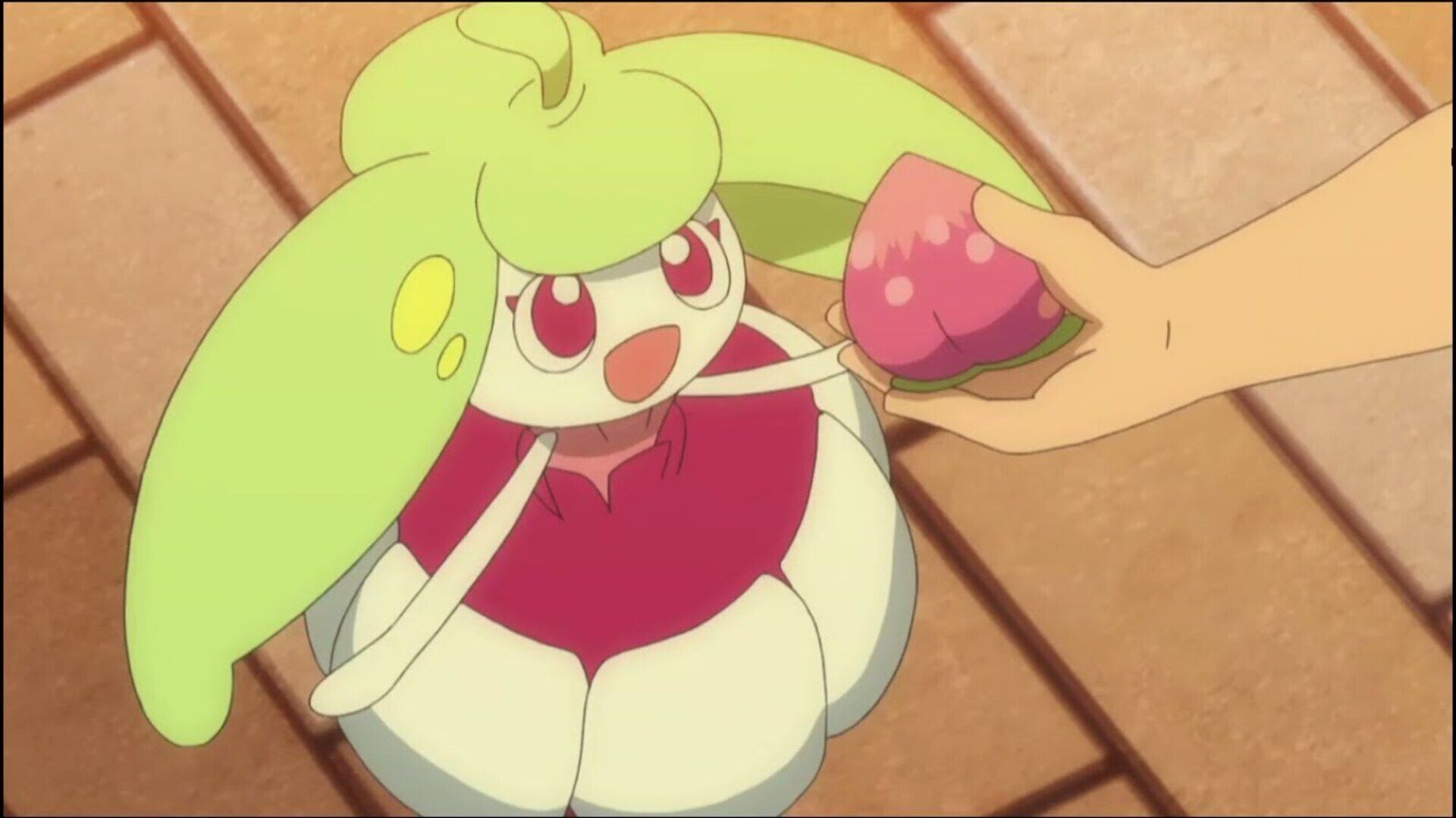 Steenee in the anime (Image via TPC)