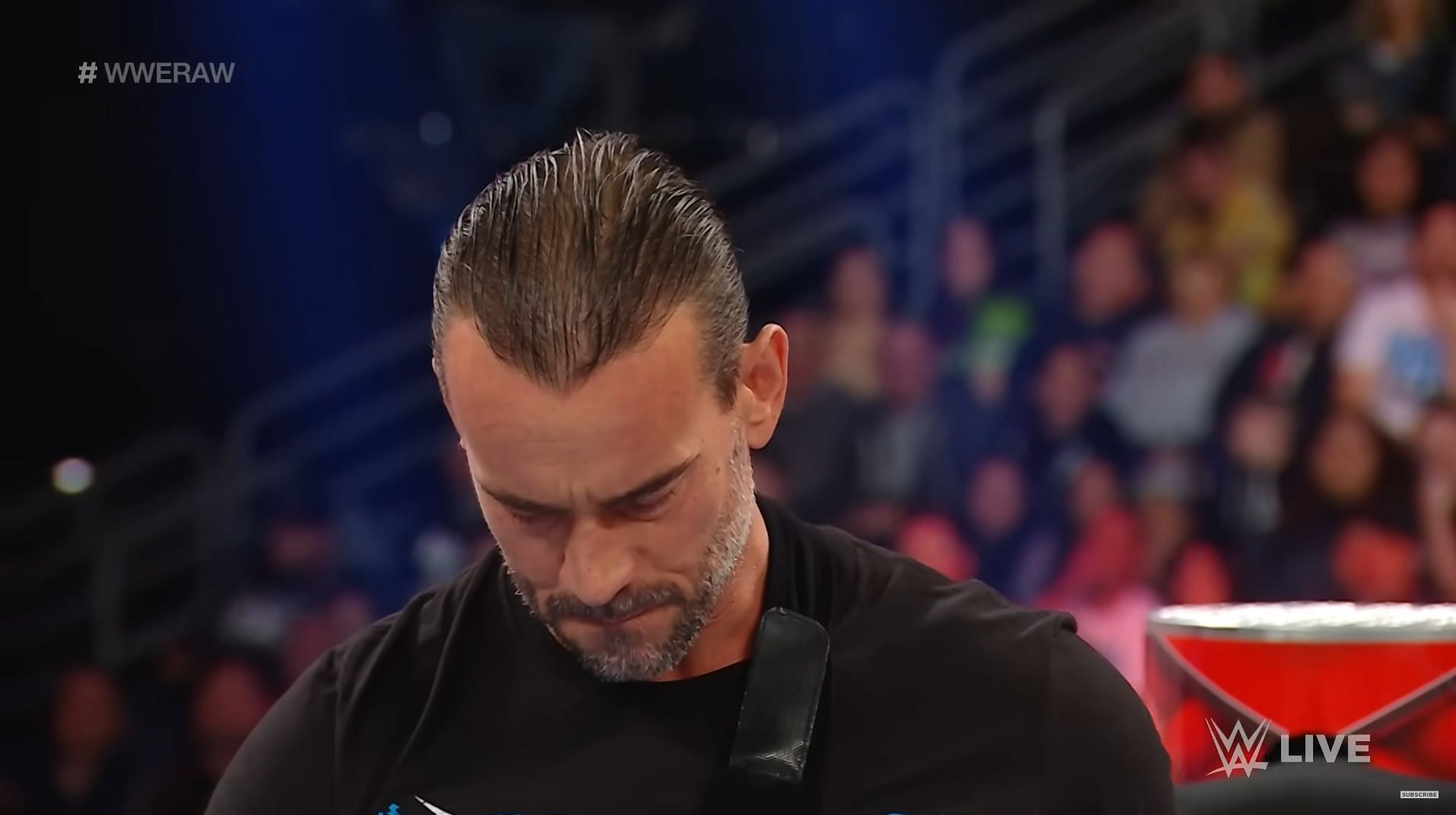 CM Punk on RAW (via WWE
