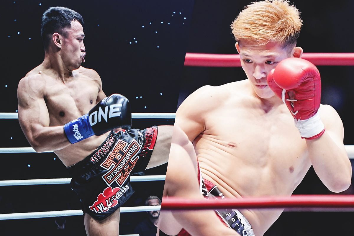 Sitthichai (Left) faces Masaaki Noiri (Right) at ONE 167