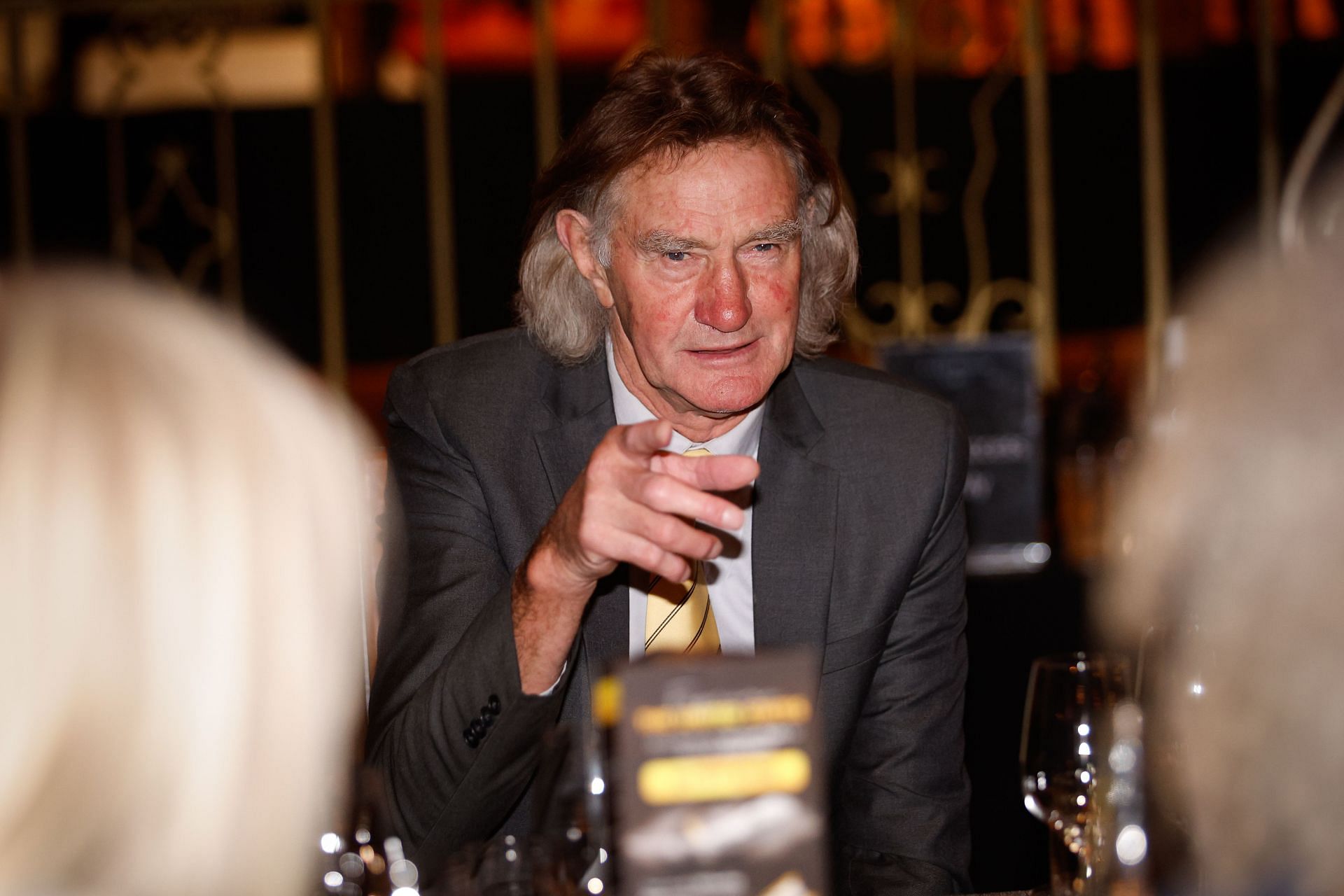 Michael Tuck, Hawthorn FC Hall of Fame Legend is seen during the 2024 Hawthorn Football Club Hall of Fame function