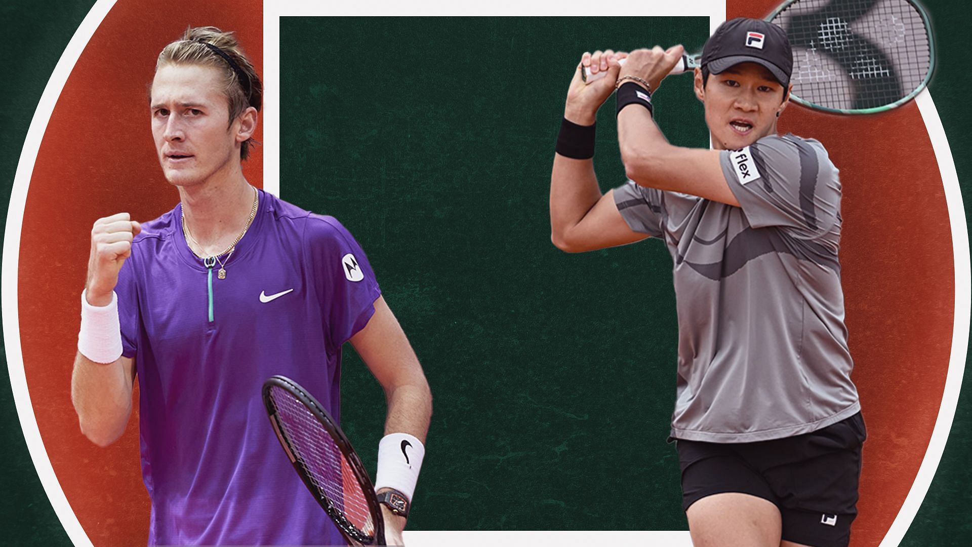 Sebastian Korda vs Kwon Soon-woo is one of the second-round matches at the 2024 French Open. (Photo: Getty)