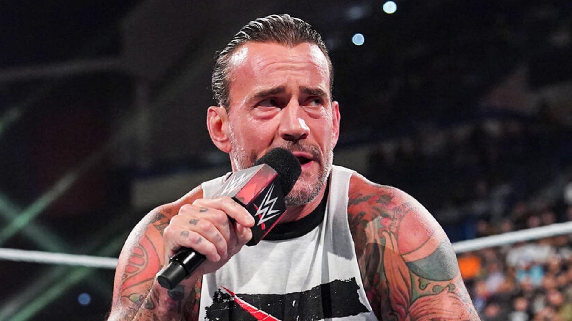 CM Punk is currently sidelined owing to a triceps injury (Image credit: WWE)