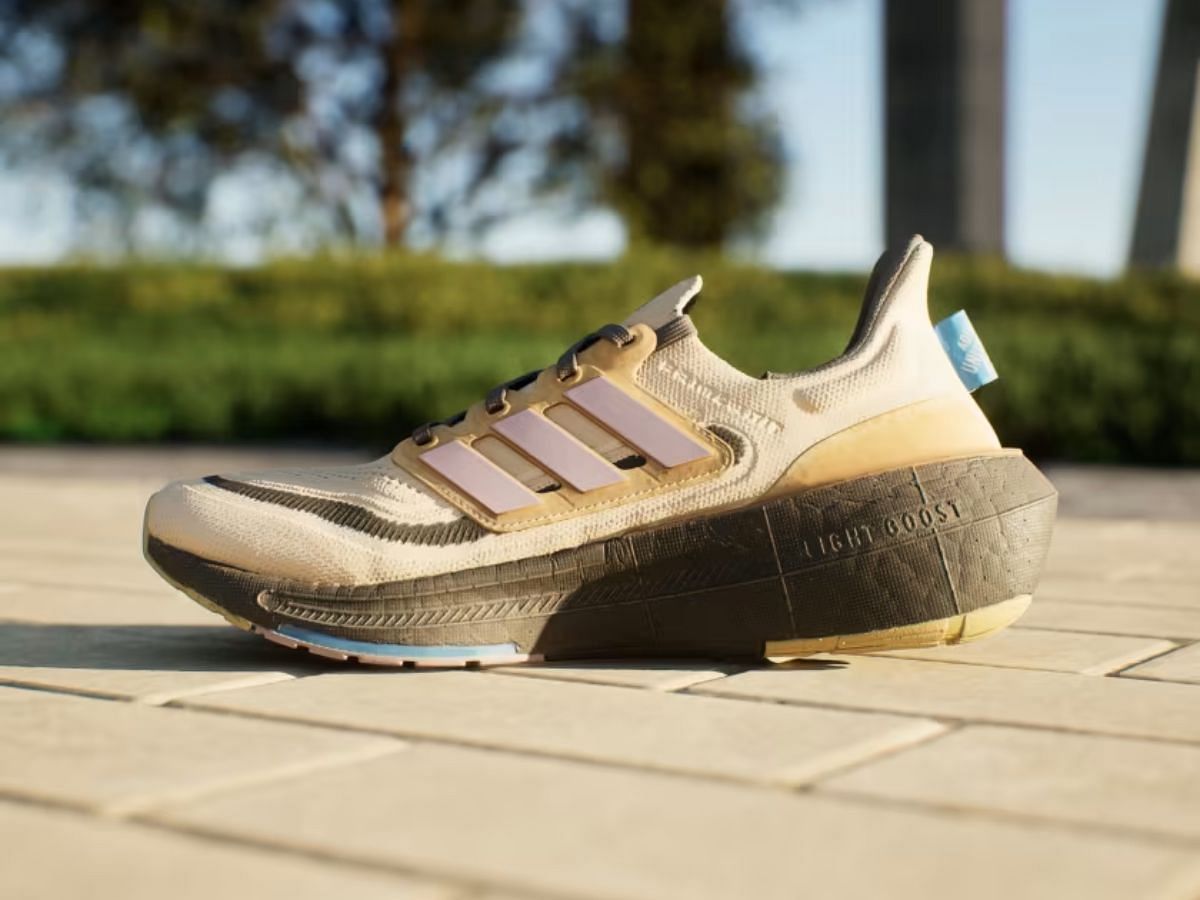 Adidas Ultraboost Light Crystal Sand shoes (Image via Adidas)