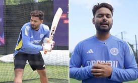 [Watch] Rishabh Pant's first training session with Team India on return from injury ahead of 2024 T20 World Cup
