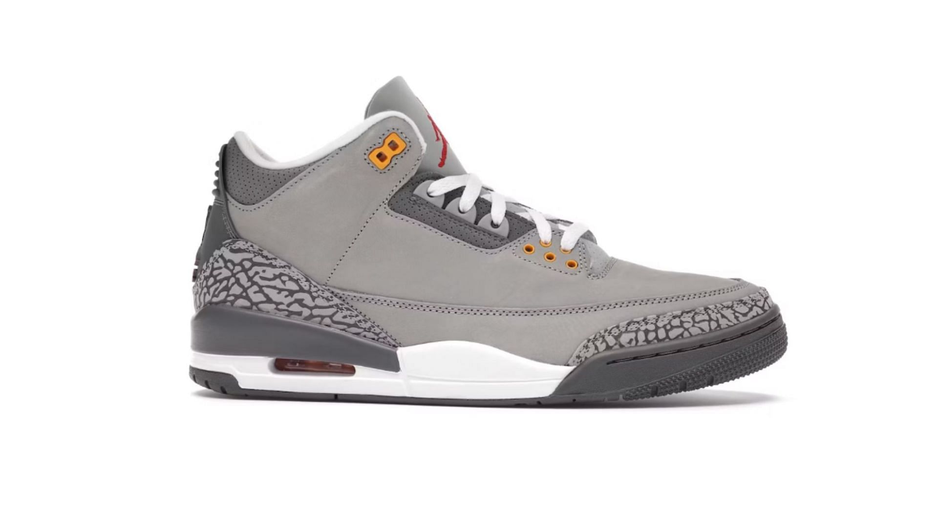 Air Jordan 3 Cool Grey (Image via Stock X)